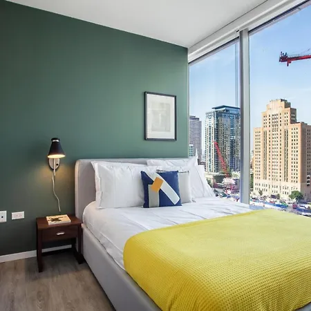 River N 2br W Gym Wd Bbq Pool Nr Mag Mile Chi-132 Apartment Chicago