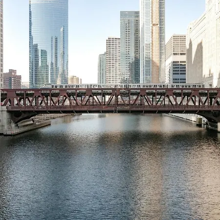 Apartment River N 2br W Gym Wd Bbq Pool Nr Mag Mile Chi-132 Chicago