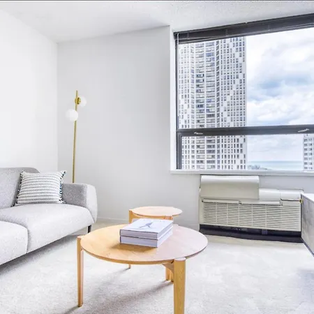 Apartment Streeterville 1br W Gym Pool Nr Navy Pier Chi-408 *