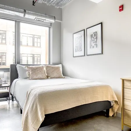 Apartment Wicker Park Studio W Bbq Roof Nr L Chi-841 *