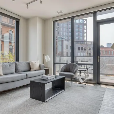 Apartment River West 2br W Gym Grills Rooftop Nr I-90 Chi-928