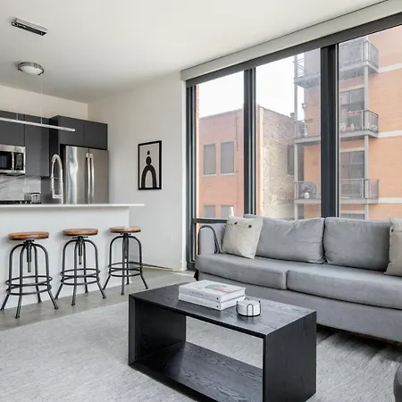 River West 2br W Gym Grills Rooftop Nr I-90 Chi-928 Chicago