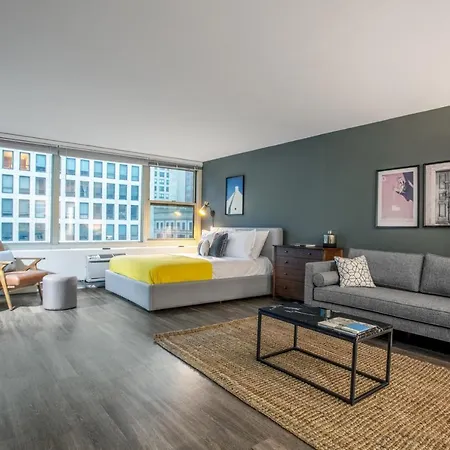 Apartment Gold Coast Studio W Gym Nr Mm Water Tower Chi-135 *