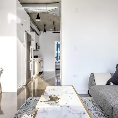 River N 1br W Gym Pool Nr L Stop Chi-363 * Chicago