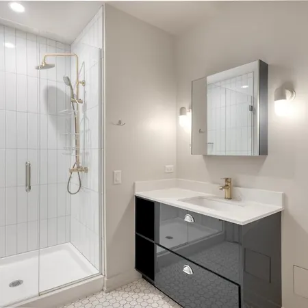 Apartment River North 1br W Gym Lounge Roof Nr Riverwalk Chi-883 *