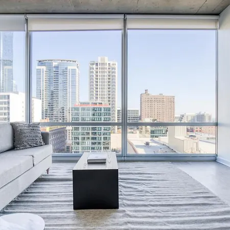 Apartment S Loop 1br W Gym Lounge 1 Block To L Chi-525 *