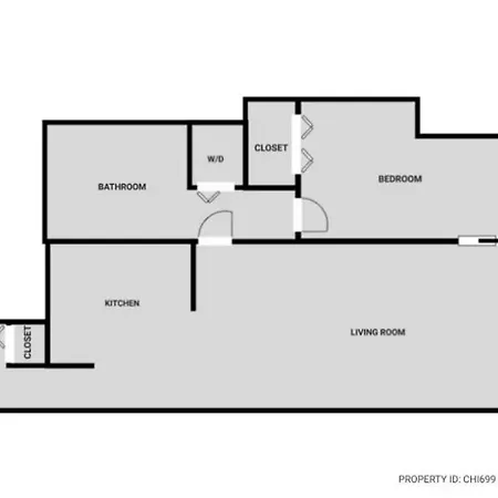 Loop 1br W Gym Pool Lounge 1 Block From L Chi-699 Apartment *