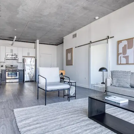 Apartment S Loop 1br W Gym Lounge 1 Block To L Chi-525 Chicago