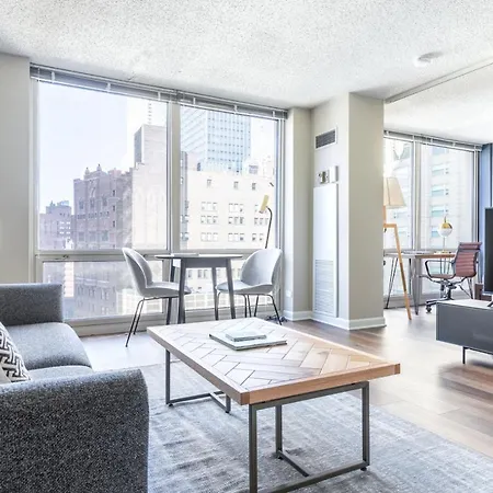 River N 1br W Gym Wd Nr Magnificent Mile Chi-161 Apartment Chicago