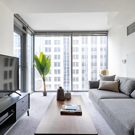 Apartment Loop 1br W Gym Pool Nr Financial District Chi-232 *