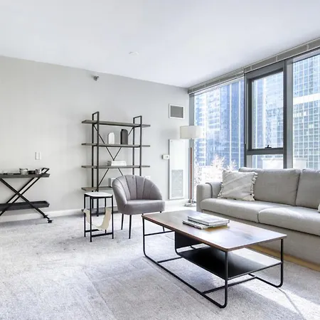 Apartment Loop 1br W Pool Dog Run Nr Riverwalk Chi-595 *