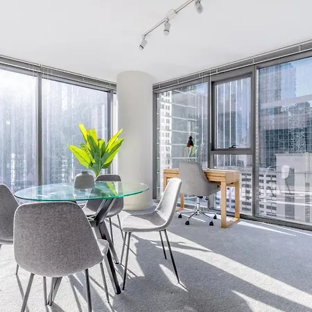 Apartment Loop 2br W Gym Pool Wd Nr Financial District Chi-208 *