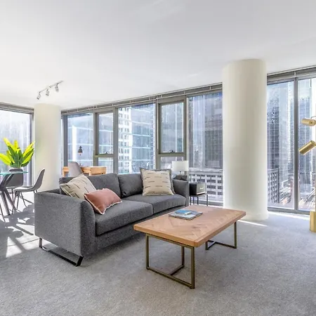Apartment Loop 2br W Gym Pool Wd Nr Financial District Chi-208 Chicago