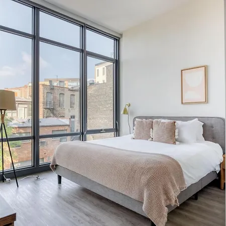 Apartment River West 2br W Rooftop Nr L Blue Line Chi-969 *