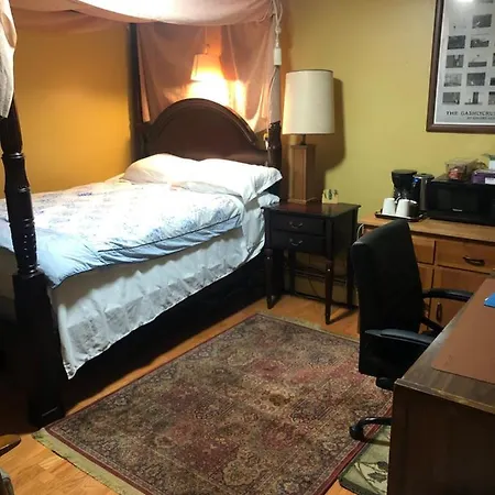 A Secluded Bedroom With A Private Full Bathroom *