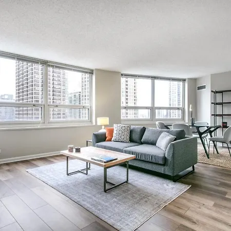 River N 2br W Gym Wd Nr Magnificent Mile Chi-164 Apartment Chicago