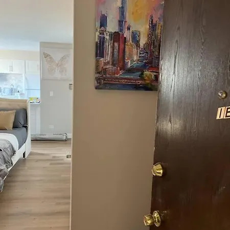 Apartment Luxury King Bed • Remodeled Safe Chicago Condo *