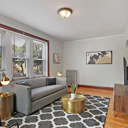 Apartment Prime In A 1br - Cullom F2 Chicago