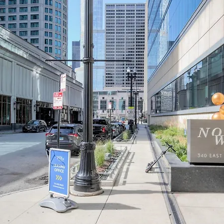 Streeterville 1br W Lounge Terrace N Navy Pier Chi-1000 Apartment