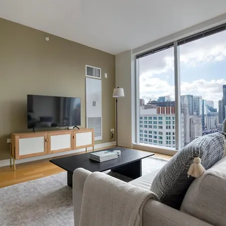Streeterville 1br W Lounge Terrace N Navy Pier Chi-1000 Chicago