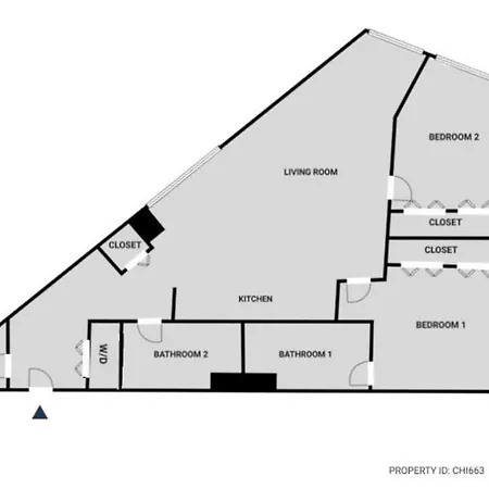 Apartment Bucktown 2br W Lounge Roof Gym 1 Block To L Chi-663