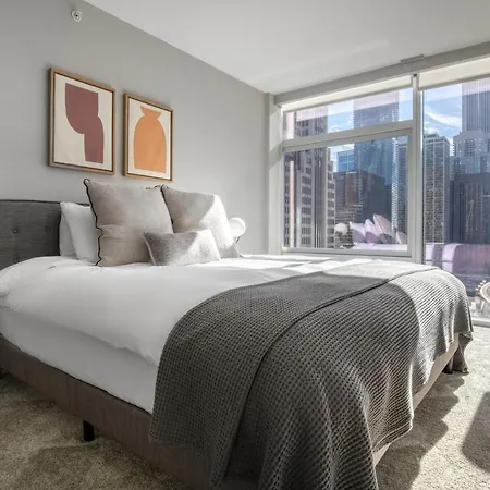 Streeterville 1br W Terrace Gym Nr Riverwalk Chi-997 Chicago