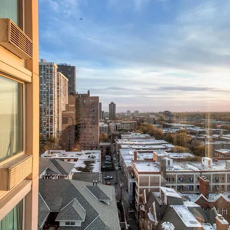 Apartment Edgewater 1br W Gym Deck Lounge Nr L Chi-919 *