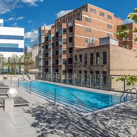West Loop 1br W Wd Gym Lounge Nr L Chi-780 Apartment