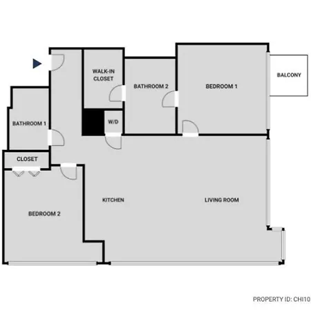 South Loop 2br W Rooftop 3 Blocks To Grant Park Chi-1018 * Chicago