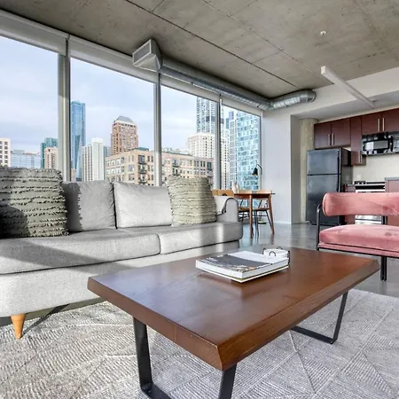 Apartment South Loop 2br W Rooftop 3 Blocks To Grant Park Chi-1018 *