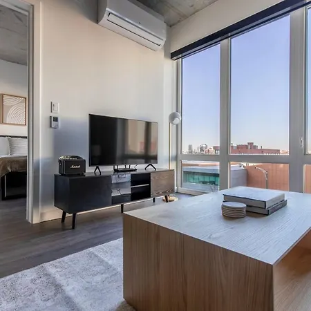 Apartment River North 1br W Sky Terrace Yoga Chi-1029 *