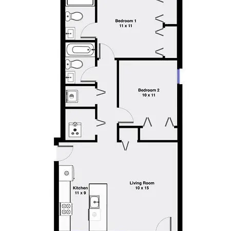 Holiday home 2 On Southport 4 Queen Beds Chicago