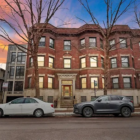 Apartment Modern & Spacious 3br With In-unit Laundry - Bstone 2 Chicago