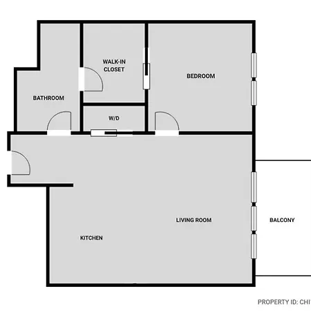 River North 1br W Outdoor Pool 1 Block To L Chi-1035 Chicago