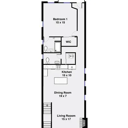 Stunning 2 Floor Penthouse Downtown Apartment
