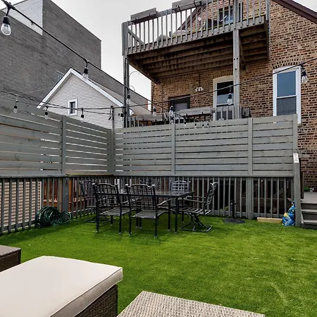 Apartment 3 Flat Building Downtown - With Private Patios