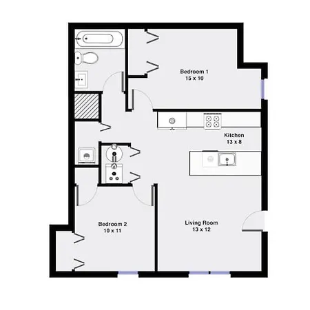 Apartment 2 New Construction Same Place