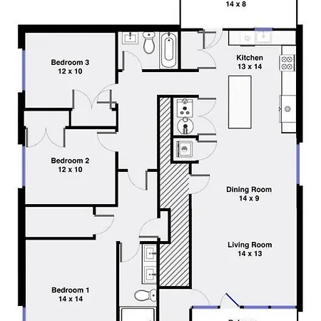 Holiday home 2 Newly Built Luxury With Private Roofdeck Chicago