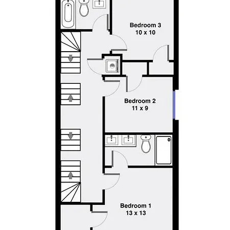 2 Newly Built Luxury With Private Roofdeck Holiday home