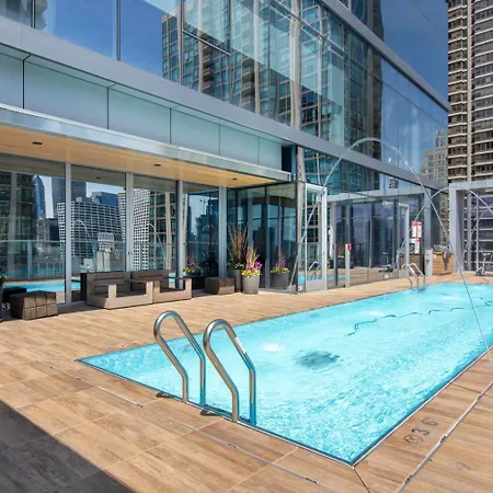 River N 1br W Gym Pool Nr Magnificent Mile Chi-125 Apartment Chicago