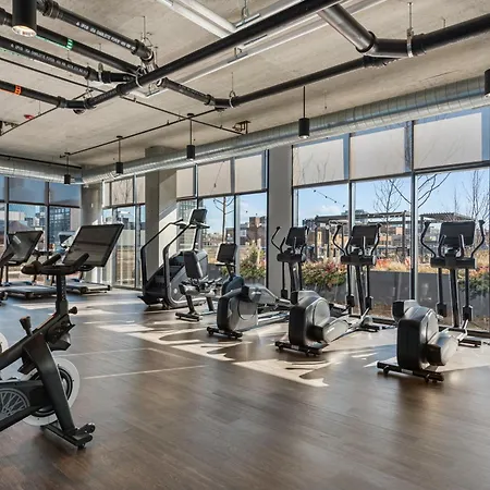 Apartment Fulbrix Bright Designer With West Loop Views *