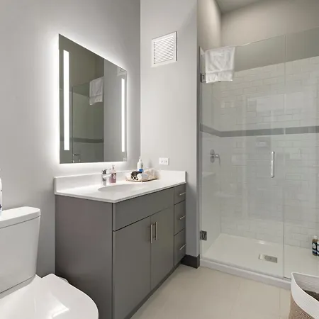 Apartment Fulbrix Bright Designer With West Loop Views