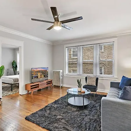 Elegant & Stylishly 1br Fully Furnished - Lincoln 205 * Chicago