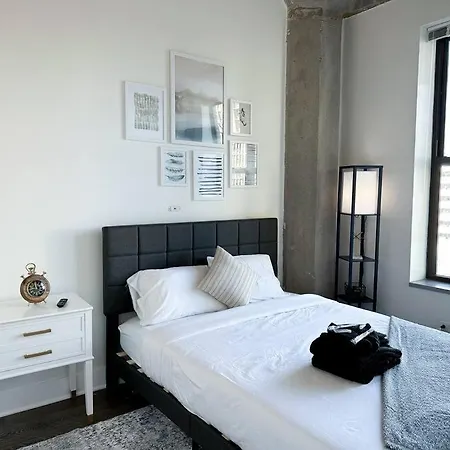 Modern 2br With Skyline View, Optional Parking & Gym Access Near Mccormick, Museum Campus, Grant Park & Soldier Field Apartment *
