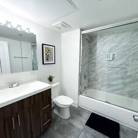 Modern 2br With Skyline View, Optional Parking & Gym Access Near Mccormick, Museum Campus, Grant Park & Soldier Field Apartment *