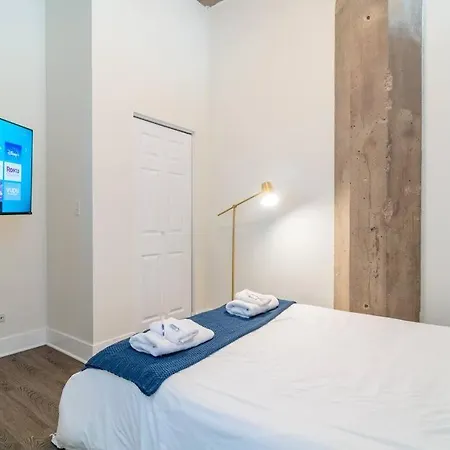 Apartment Charming 2br With Skyline View, Optional Parking & Gym Access Near Mccormick Place, Lakefront And Soldier Field Chicago
