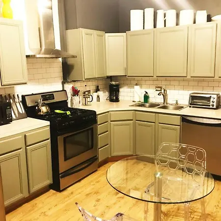 Modern Oasis Near Park, Pet Friendly, Fast Wi-fi. Chicago