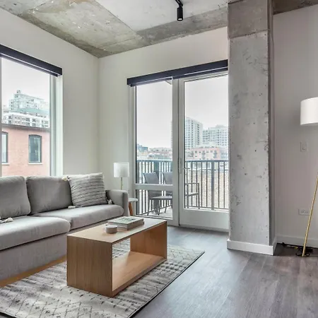 River North 1br W Gym Sky Terrace Yoga Chi-1033 *