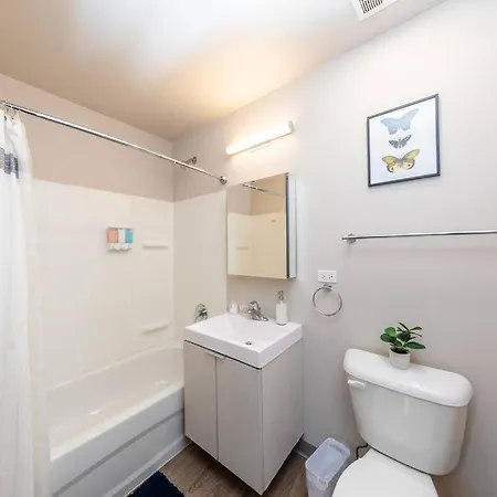Spacious 2br In South Loop With Optional Parking, Gym And Patio Near Mccormick Place, Grant Park, Soldier Field & Museum Campus Apartment *