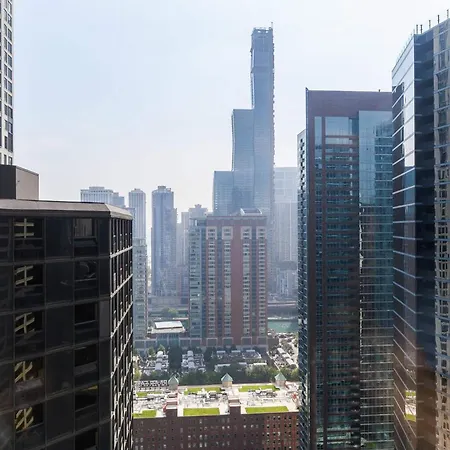 3b/3b Skyloft With Navy Pier View Gym & Pool By Envitae